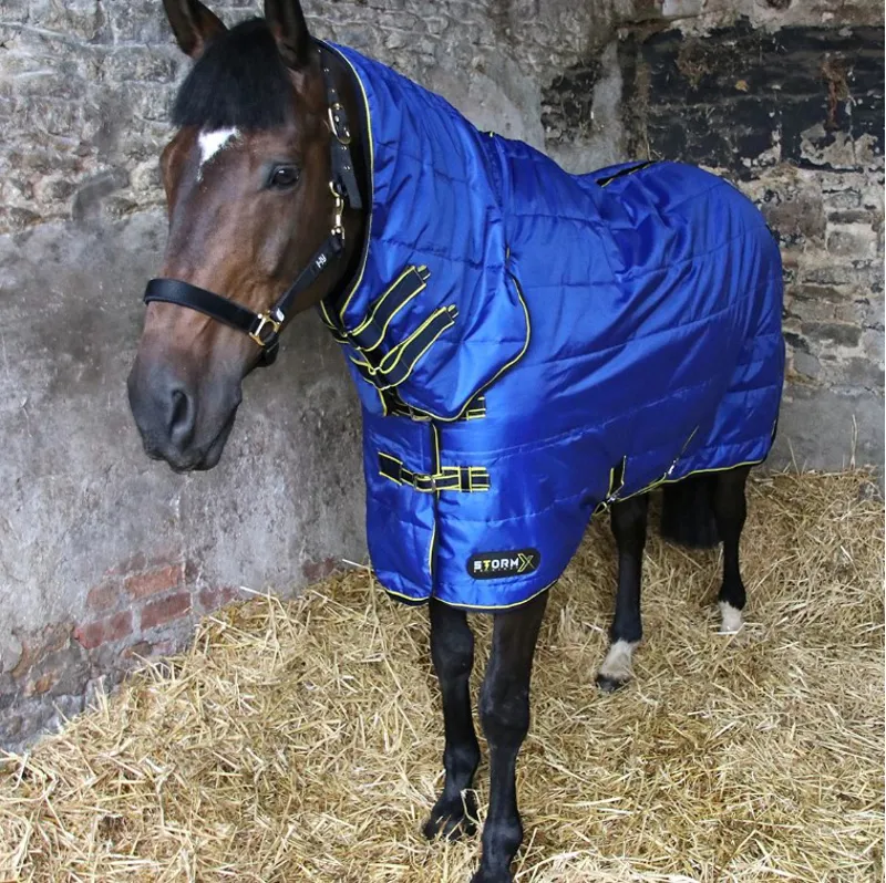StormX Original 100g Combi Stable Rug - Royal Blue/Navy/Yellow